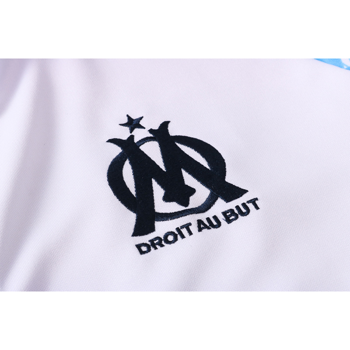 Chandal de Chaqueta del Olympique Marsella 20-21 Blanco - Haga un click en la imagen para cerrar